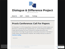 Tablet Screenshot of dialogueanddifferenceproject.org